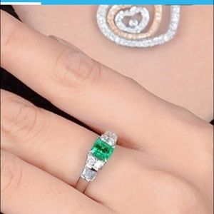 Exquisite 925 sterling silver ring